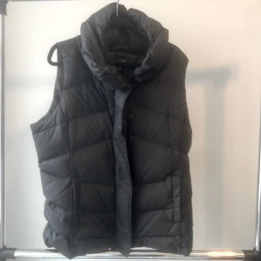 Eileen Fisher Black Recycled Vest